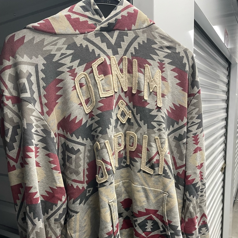 Denim & Supply Ralph Lauren Hoodie, Size Large